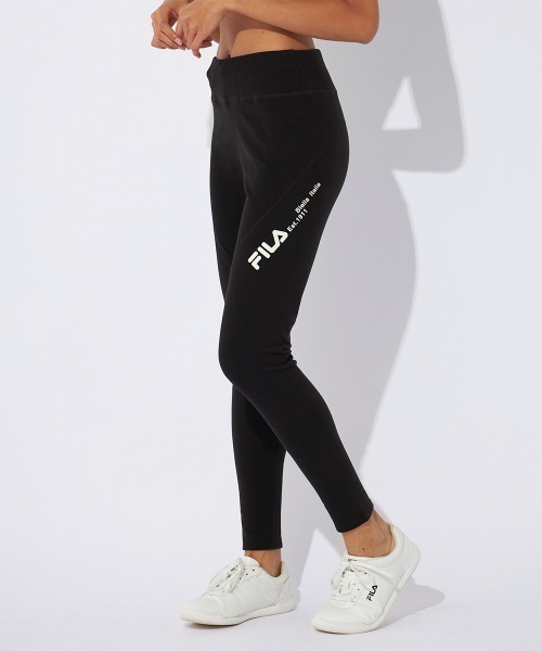 FILA - フィラ ヨガ ボトムス レディース パンツ レギンス セット フィラ(FILA) レギンス ボトムス2点セット 318234 | スポーツ