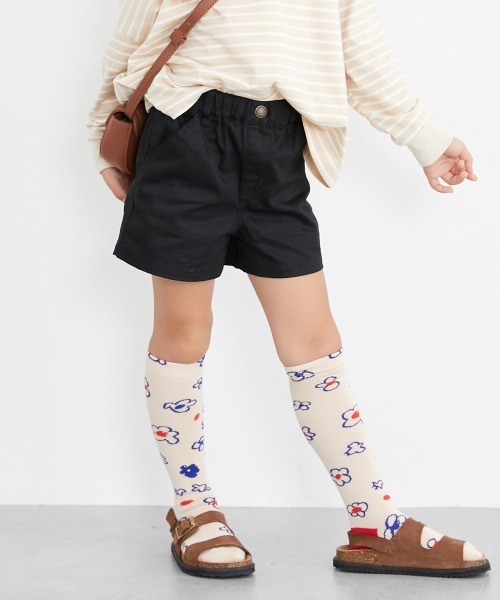 パンツ ツイルショートパンツ キッズ 子供服 女の子 : ZOZOTOWN Yahoo