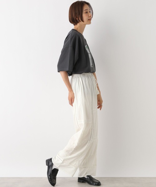 LEPSIM パンツ レース切り替えパンツ 133294 レディース