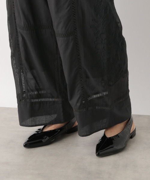 【UNUESD】メッシュパンツ LEPSIM パンツ レース切り替えパンツ 133294 レディース