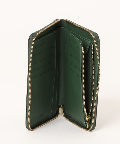 COACH 財布 エッセンシャル ミディアム ジップ アラウンド