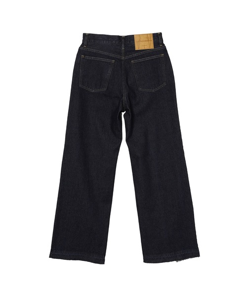kotohayokozawa パンツ デニム ジーンズ Slit Leg Denim Pants KT24S 