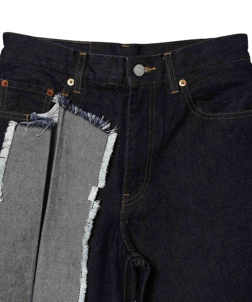 kotohayokozawa パンツ デニム ジーンズ Slit Leg Denim Pants KT24S 
