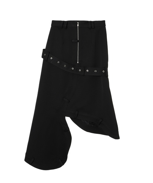 スカート rokh ASYMMETRIC BELTED SKIRT R24SF202の画像