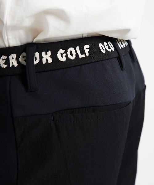 DEVEREUX GOLF スラックス ダンボールパンツ メンズ : ZOZOTOWN Yahoo