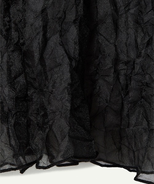 leinwande（ラインヴァンド） ブラウス シャツ Recycle Organdy Pleats