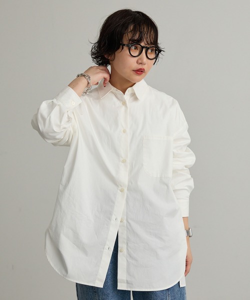 ブラウス シャツ 「EHYUMI」レギュラーカラー長袖シャツ レディース EHYUMI ブラウス シャツ 「EHYUMI」レギュラーカラー長袖シャツ