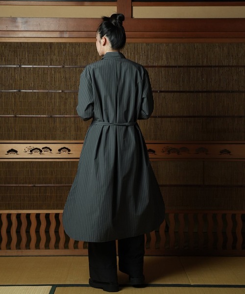 SKIMS ストレッチシルク ボタンアップ ナイトドレス（ロングシャツ）M WITH OR WITHOUT uvカット ブラウス シャツ Silk Long Shirts/シルク