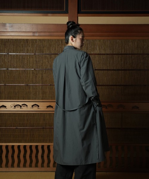 WITH OR WITHOUT ブラウス シャツ Silk Long Shirts/シルクロング