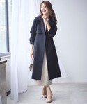 トレンチコート コート 「洗える」Nobleラ...の詳細画像1