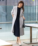 トレンチコート コート 「洗える」Nobleラ...の詳細画像4
