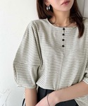 tシャツ 華奢見えを叶える!前後2wayランタ...の詳細画像1
