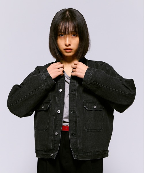 ジャケット・アウター THE BOLDMAN THE BOLDMAN デニムジャケット gジャン Basic Denim Jacket