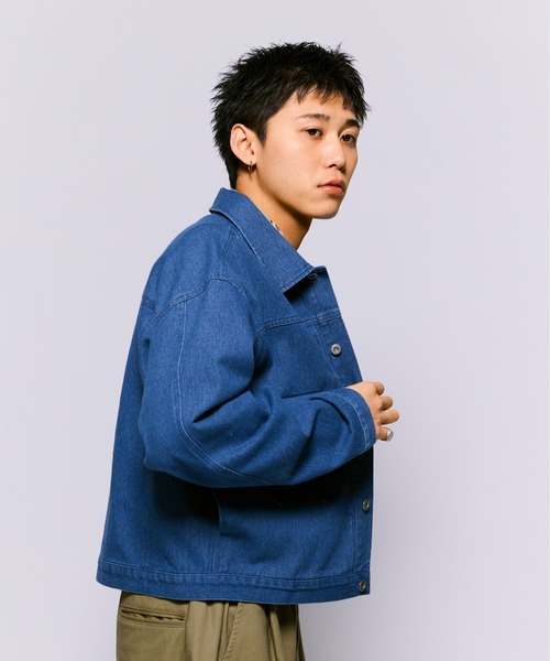 THE BOLDMAN デニムジャケット THE BOLDMAN デニムジャケット gジャン Basic Denim Jacket