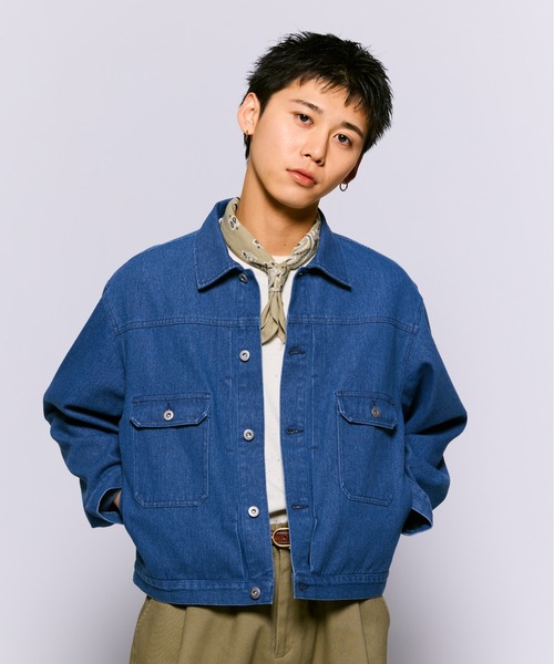 THE BOLDMAN デニムジャケット THE BOLDMAN デニムジャケット gジャン Basic Denim Jacket