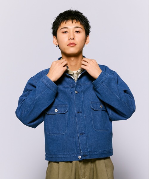 BA&SH デニム ベスト ジャケット Gジャン S ブルー BA&SH デニム ベスト ジャケット Gジャン S ブルー