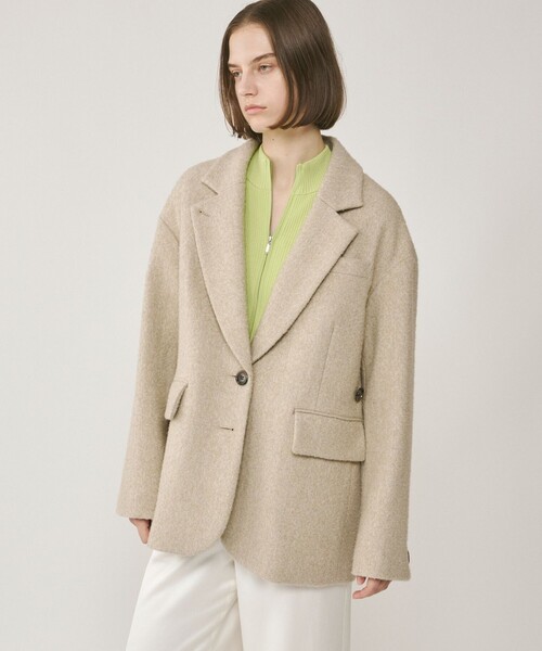 Diagram ジャケット テーラードジャケット ヘリンボーンツイード