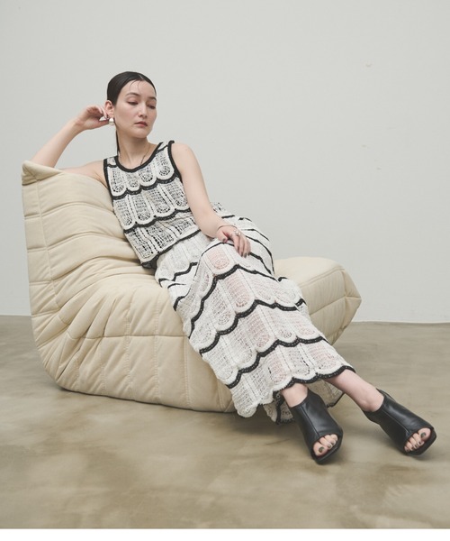 ASTRAET ボーダー ワンピース ASTRAET ボーダー ワンピース