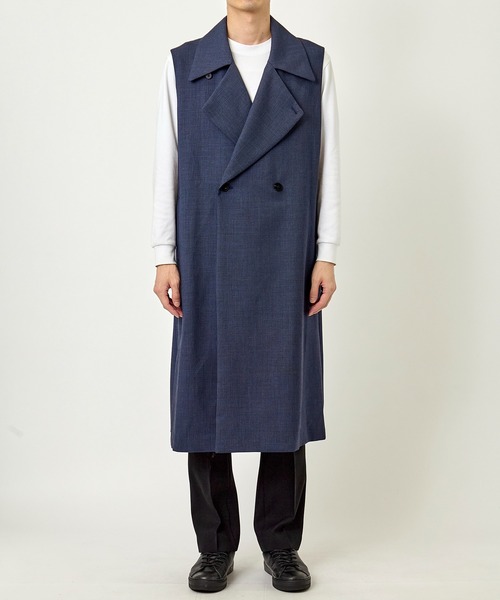 ETHOSENS 　ショートトレンチコート　ジャケット ETHOSENS ショートトレンチコートジャケット