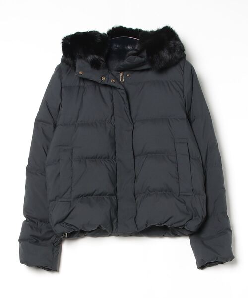 美品】アーバンリサーチ ダウンコート ダウン90% 38 黒