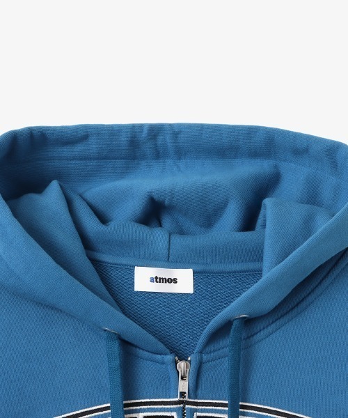 パーカー atmos College Logo Zip-up Hooded Sweatshirt / アトモス カレッジ ロゴ ジップアップ フーデッ | atmos | 12