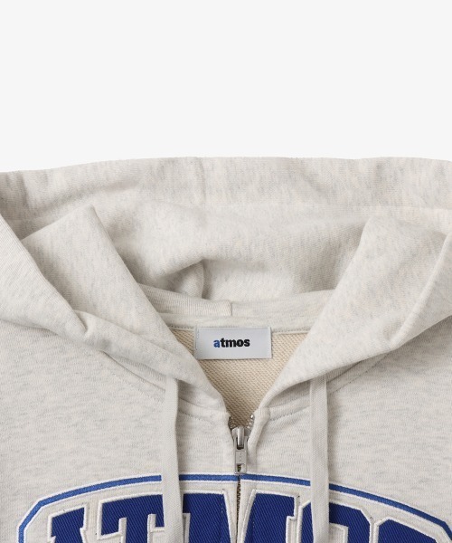 パーカー atmos College Logo Zip-up Hooded Sweatshirt / アトモス カレッジ ロゴ ジップアップ フーデッ | atmos | 18