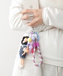 ヘルメット人形 ストラップ チャーム ハンドス...の詳細画像2