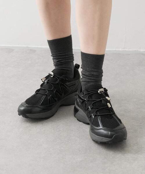 SENSE OF PLACE by URBAN RESEARCH スニーカー 「軽量」メタリック