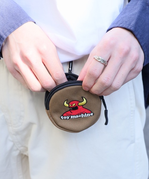 TOY MACHINE（トイマシーン） コインケース TM CIRCLE COIN PURSE