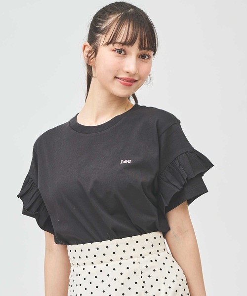 31 Sons de mode tシャツ 「Leeコラボ」フリルスリーブTEE