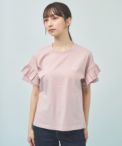 31 Sons de mode tシャツ 「Leeコラボ」フリルスリーブTEE