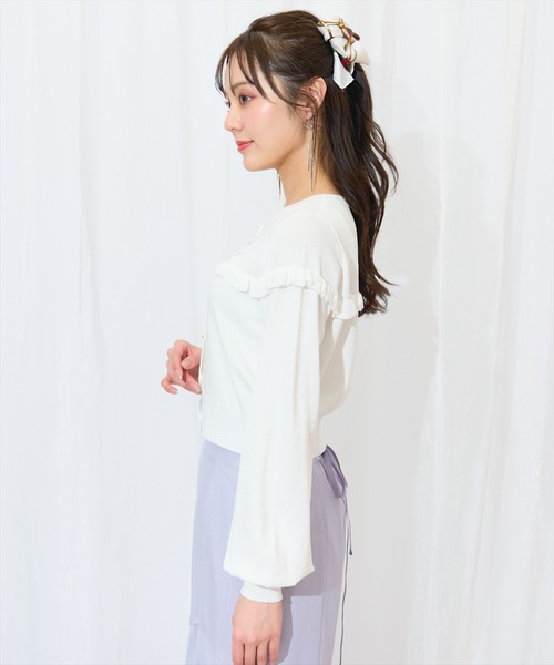 WILLSELECTION（ウィルセレクション） カーディガン フリルデザイン