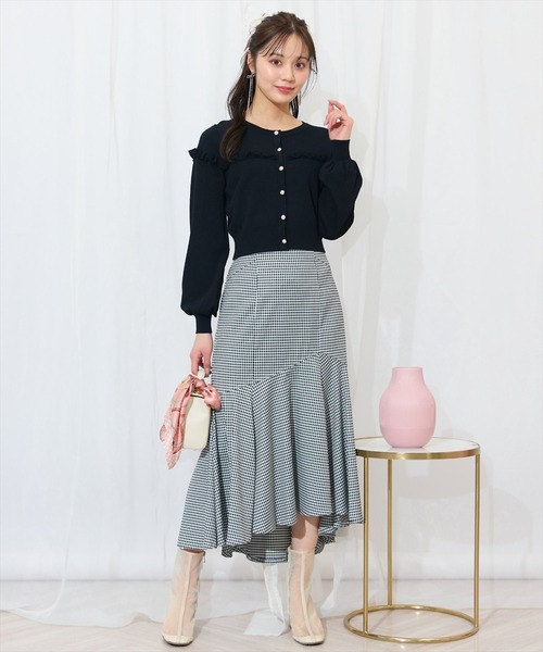 WILLSELECTION（ウィルセレクション） カーディガン フリルデザイン