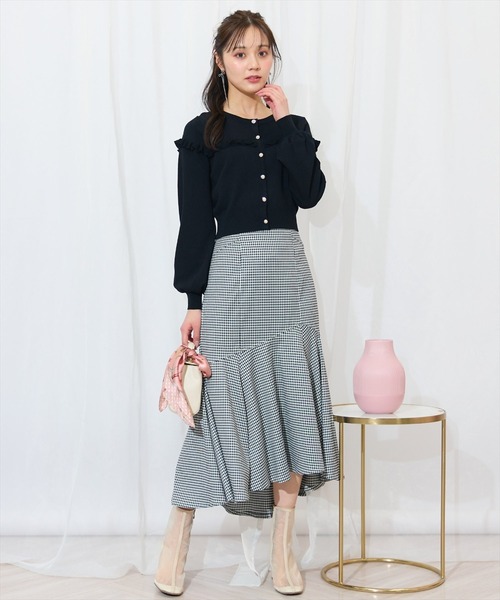 WILLSELECTION（ウィルセレクション） カーディガン フリルデザイン