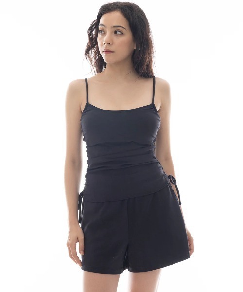 ビラボン 水着 タンキニビキニ ブラック Ｌ BILLABONG 水着 レディース PILE SHORTS TANKINI 「2025年春夏