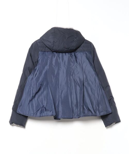 「MARECHAL TERRE」 ダウンジャケット 1 ネイビー レディース_画像2