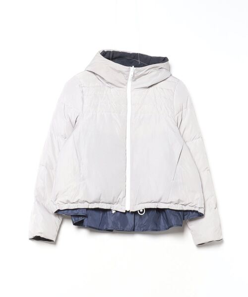 「MARECHAL TERRE」 ダウンジャケット 1 ネイビー レディース_画像3