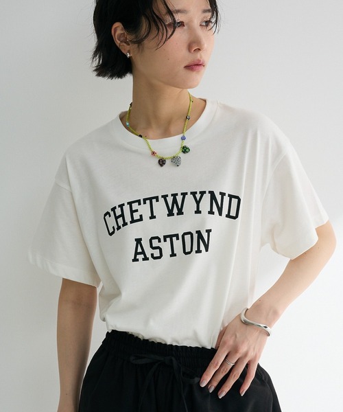 【関税込み】Stone  グリーン ロゴパッチ Tシャツ Green Parks tシャツ 汗染み防止カレッジロゴボックスTシャツ