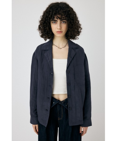 ブラウス シャツ SATIN シャツ レディース