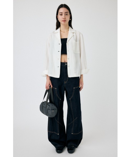 【新品】 マウジー NECK STRAP ジャガード TEE トップス ブラウス MOUSSY | NECK STRAP ジャガード TEE (ニット ) |SHEL'TTER WEBSTORE