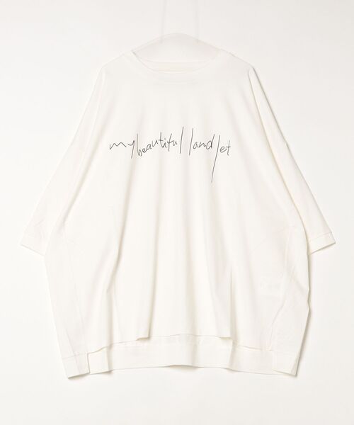 新品未使用 My Beautiful Landlet カットソー my beautiful landlet tシャツ 「my landlet」 TIGHT-SLITCHED