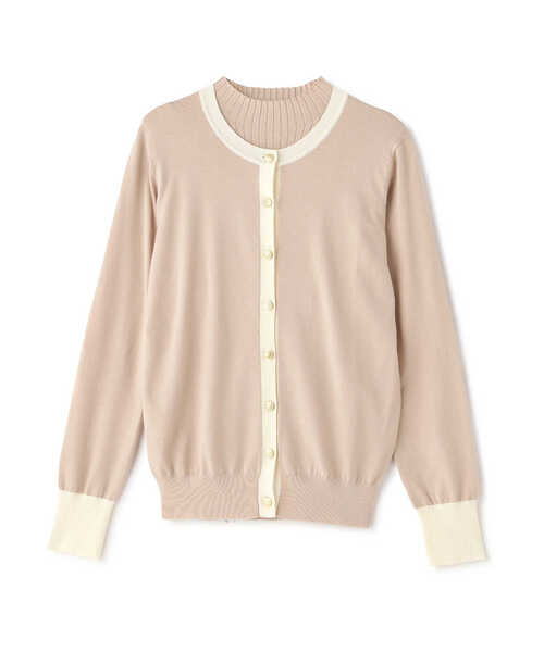 「NATURAL BEAUTY BASIC」 ニットアンサンブル FREE ホワイト レディース NATURAL BEAUTY BASIC 「NATURAL BASIC」 ニットアンサンブル