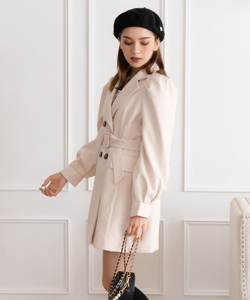 「DearMyLoveRose」 コート - ブラック レディース_画像4