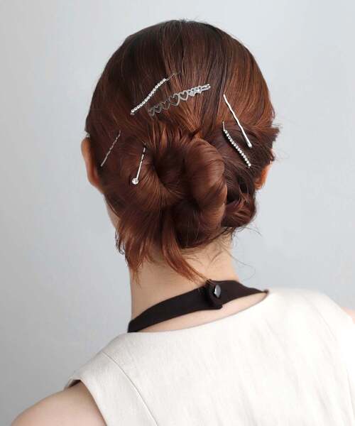 ♡ｐ♡ｐ♡ｐ♡　2枚セット ANEMONE（アネモネ） ハートラインヘアピン「2本セット」 : ZOZOTOWN