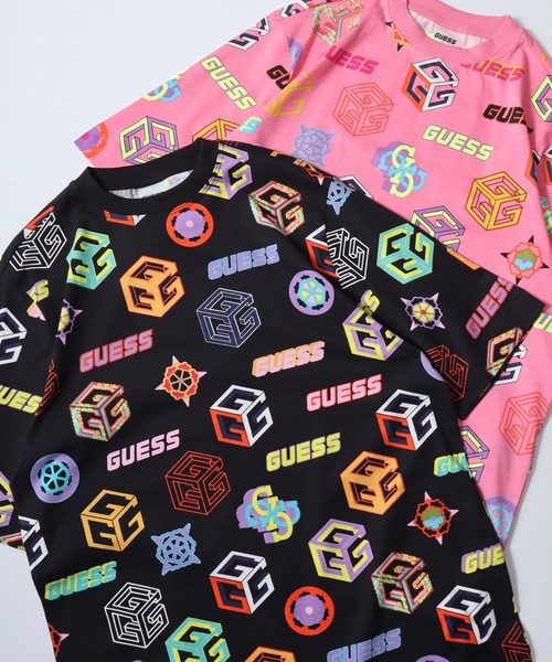 tシャツ GUESS CARINA LONG T-SHIRT TEEシャツ レディース