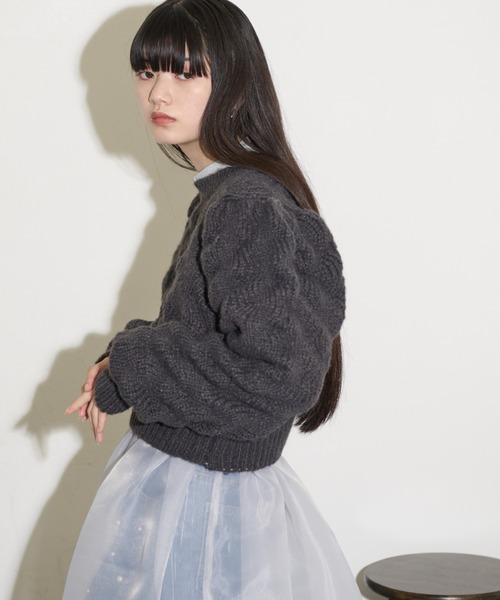 THE Yon 長袖ニット FREE ライトグレー レディース : ZOZOTOWN Yahoo