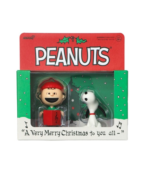 PEANUTS フィギュア Super7 スーパー7 Peanuts リアクションフィギュア