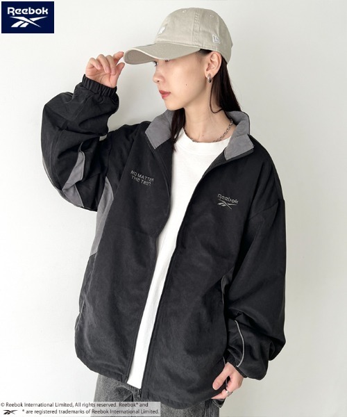 Reebok（リーボック） ブルゾン アウター /パイピングJKT/ライン入り