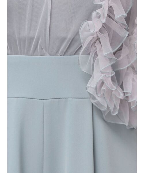 LAGUNAMOON（ラグナムーン） パンツドレス LADYバイカラーメロー