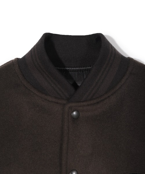 ブルゾン アウター 「50th Anniv . 中田 慎介」WOOL MELTON STADIUM JAMPER メンズの画像